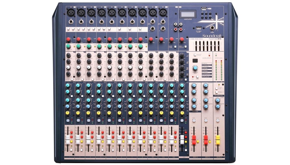 Mixer bàn Soundcraft Nano -M16