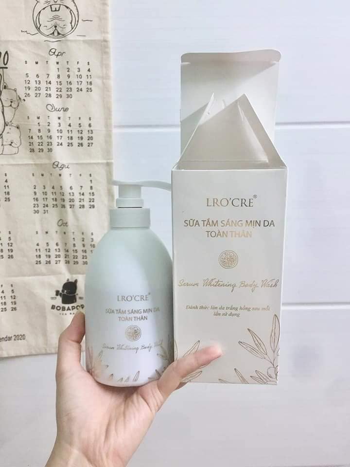 SỮA TẮM TRẮNG VIP LROCRE- SỮA TẮM NUÔI TRẮNG DA TOÀN THÂN LRO’CRE