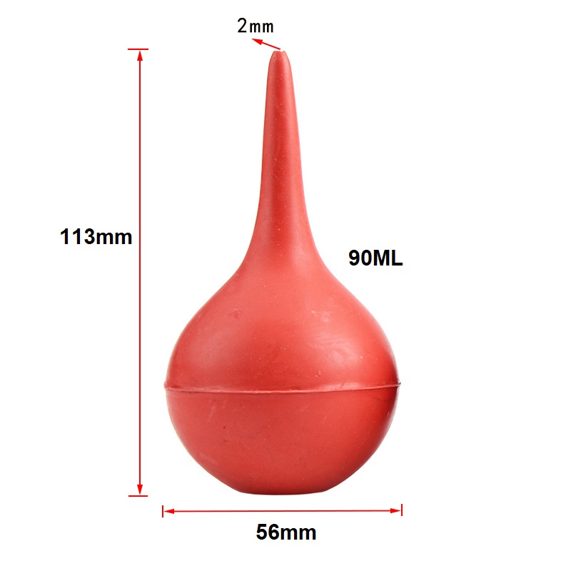 Bóng bóp thổi bụi đồng hồ, máy ảnh, điện thoại, máy tính, bóng bóp cao su đuôi chuột 90ml