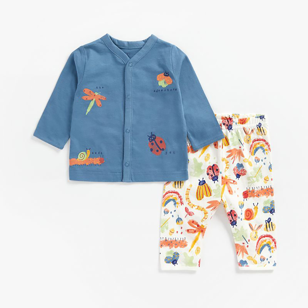Mothercare - pyjamas - đồ ngủ dài tay bé trai