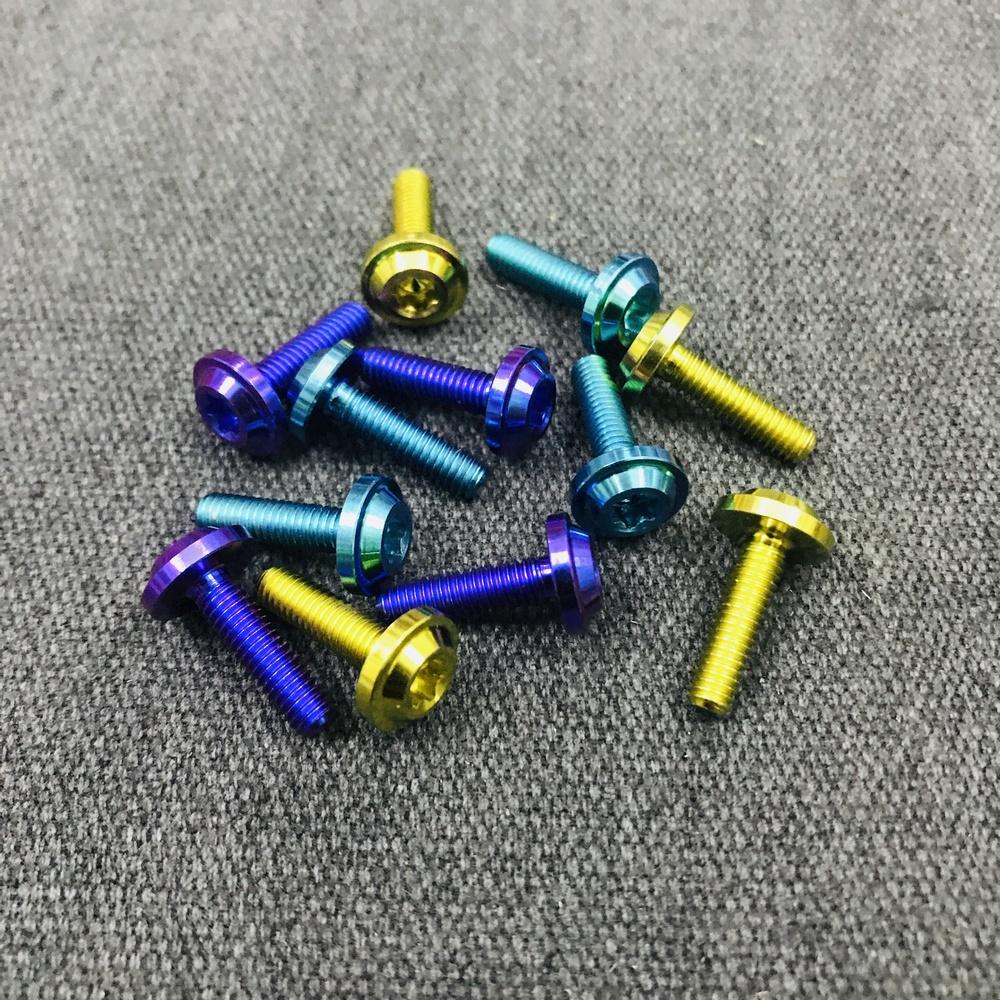 [HCM][ỐC HOT ĐÂY] ỐC GR5 KIỂU CHO NẮP BÌNH DẦU TRANG TRÍ XE MÁY 4LY1.5 PHÂN (2 CON MÀU XANH TÍM)