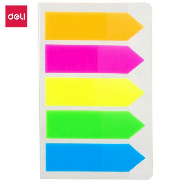 Note phân trang 5 màu - 100 tờ deli a10602