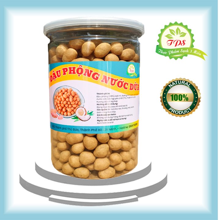 500g/300G đậu phộng da cá sấy nước cốt dừa thơm ngon