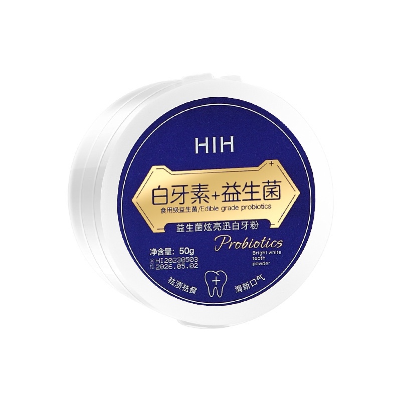 Bột trắng răng hih 50g làm sạch răng, trắng sáng, thơm miệng tooth power