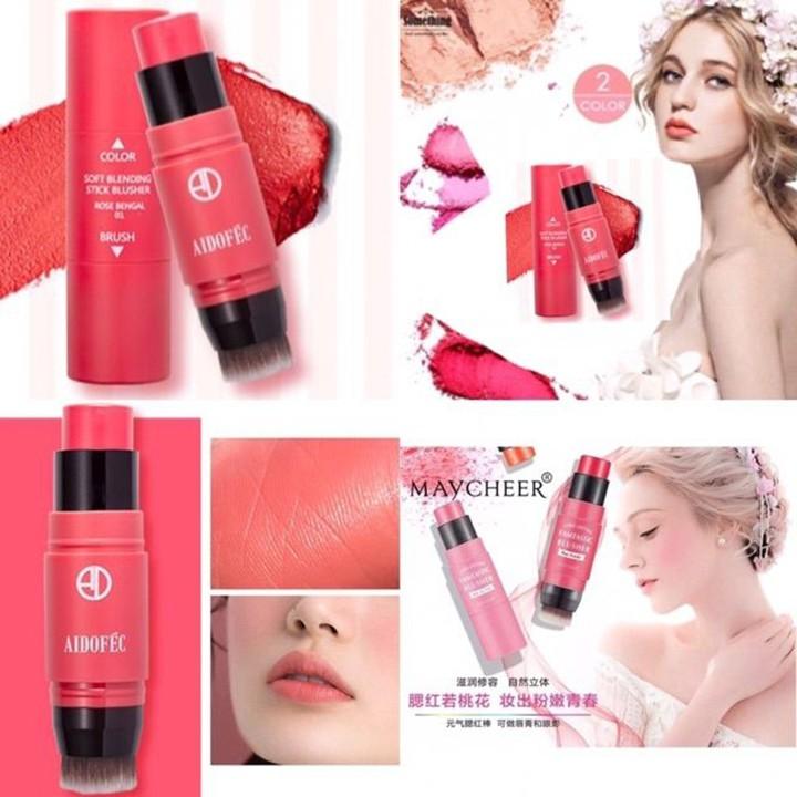 [HCM]Má hồng dạng thỏi kèm cọ