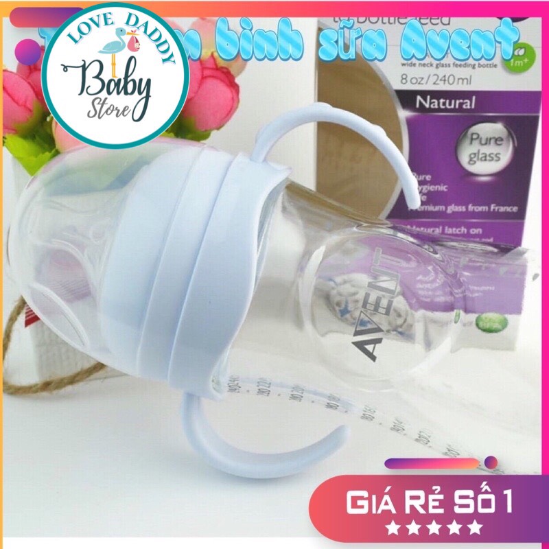 Tay Cầm Bình Sữa Philip Avent Natural Chính Hãng Nhựa PA,PP,PPSU Và Thủy Tinh Cho Bé 125/260/330ML