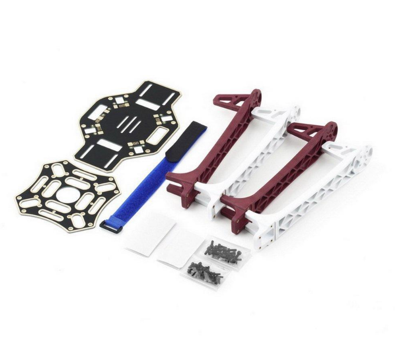 Bộ khung frame quadcopter flycam drone HJ450 F450 nhựa siêu bền tích hợp board nguồn chung (MU049) - Luân Air Models
