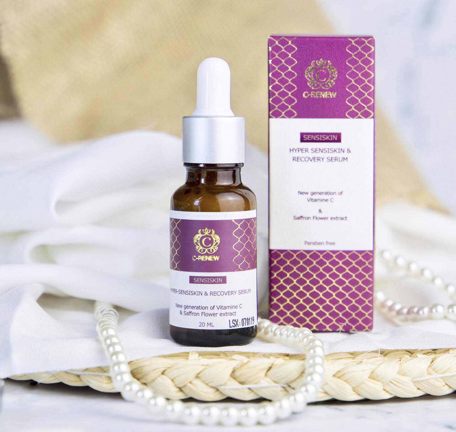 Serum phục hồi - ngăn ngừa lão hóa & chống kích ứng c-renew 20ml