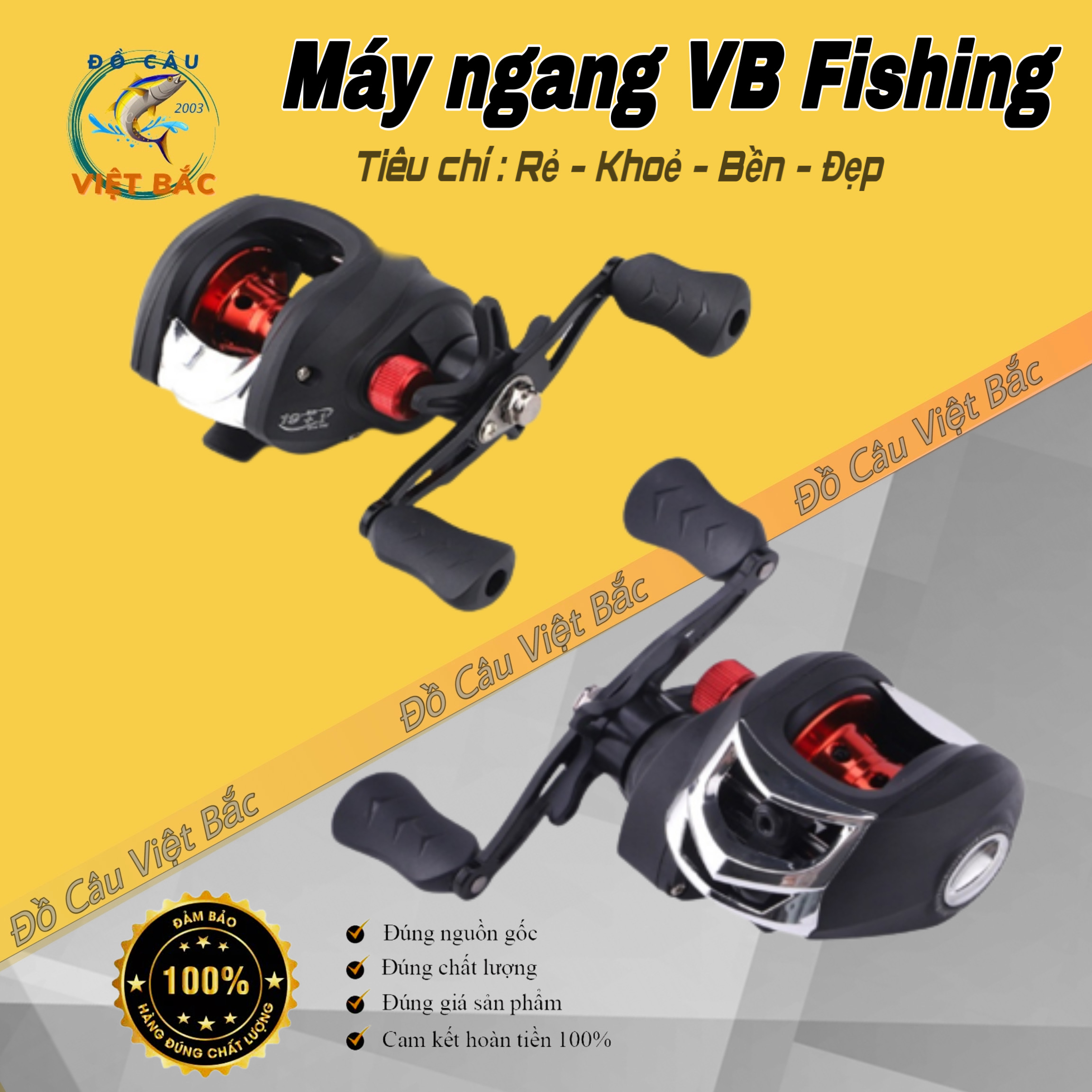Máy ngang câu cá giá rẻ Máy câu cá GLE201 lure mồi giả hàng siêu đẹp mới về Đồ Câu Việt Bắc