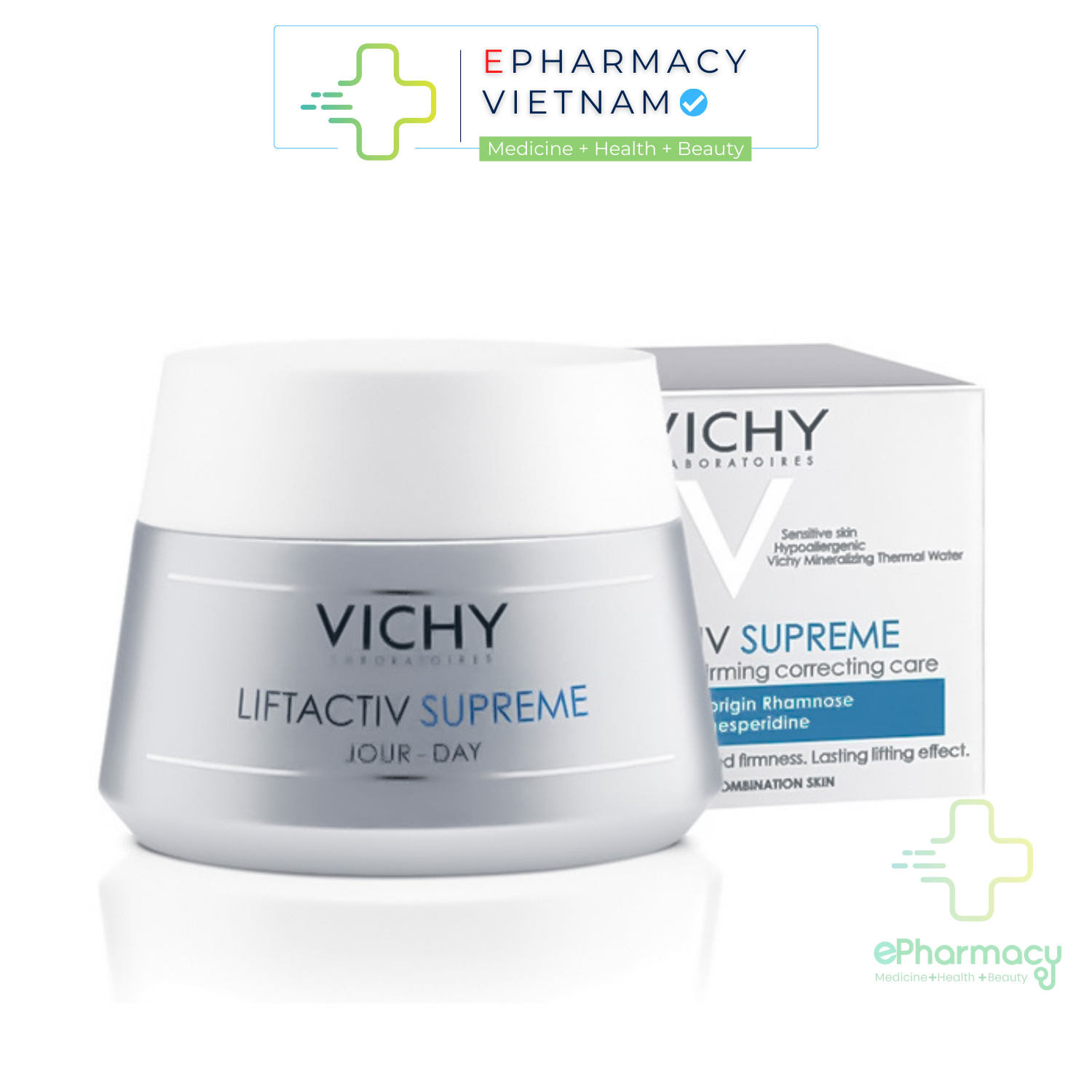 Kem dưỡng ban ngày Vichy LiftActiv Day Supreme Anti-Wrinkle & Firming Correcting Care ngăn ngừa lão hóa