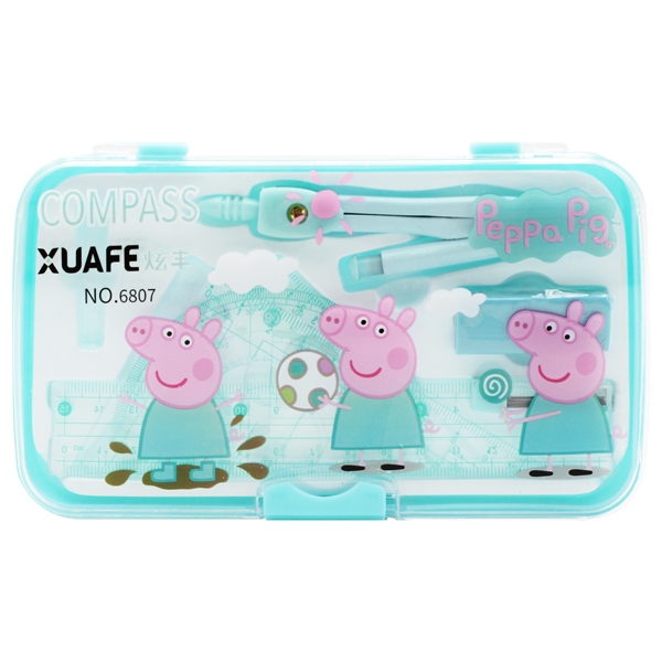 Bộ compa 6807 - màu xanh mint