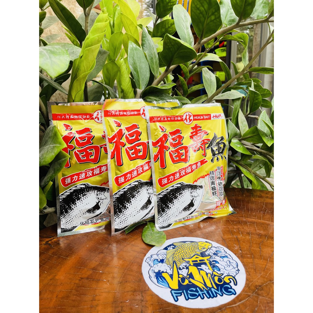 Mồi câu cá Rô Vàng Hua | Thính dụ cá Rô Phi- Vũ Môn Fishing