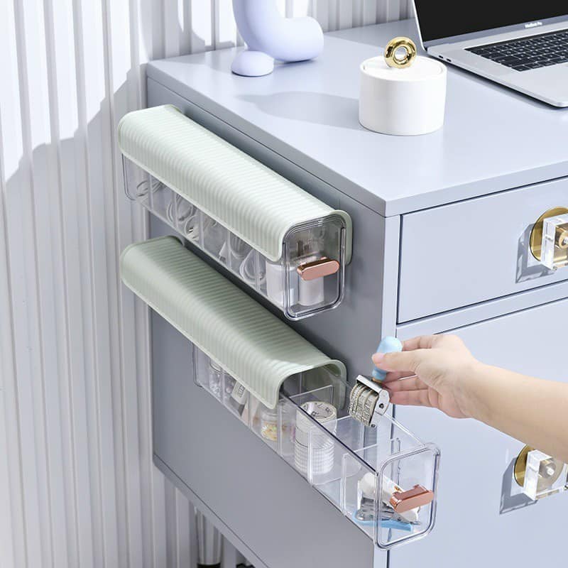 Hộp đựng đồ lót tất vớ treo tủ, hộp chia ngăn đựng đồ lót, khay nhựa đựng đồ lót tiện dụng