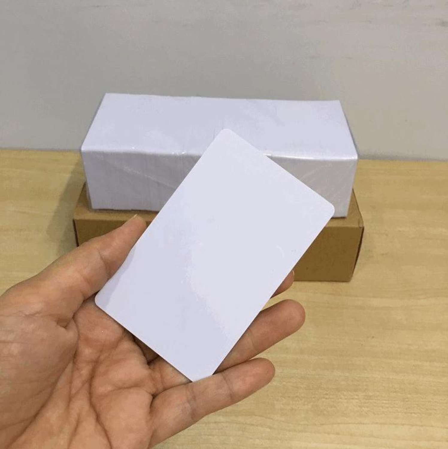 Phôi thẻ nhựa pvc trắng in trực tiếp- 1 thẻ