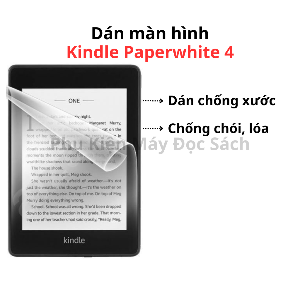 Dán Màn Hình Kindle Paperwhite 4, Dán Chống Chói Lóa Máy Đọc Sách Kindle Paperwhite 4