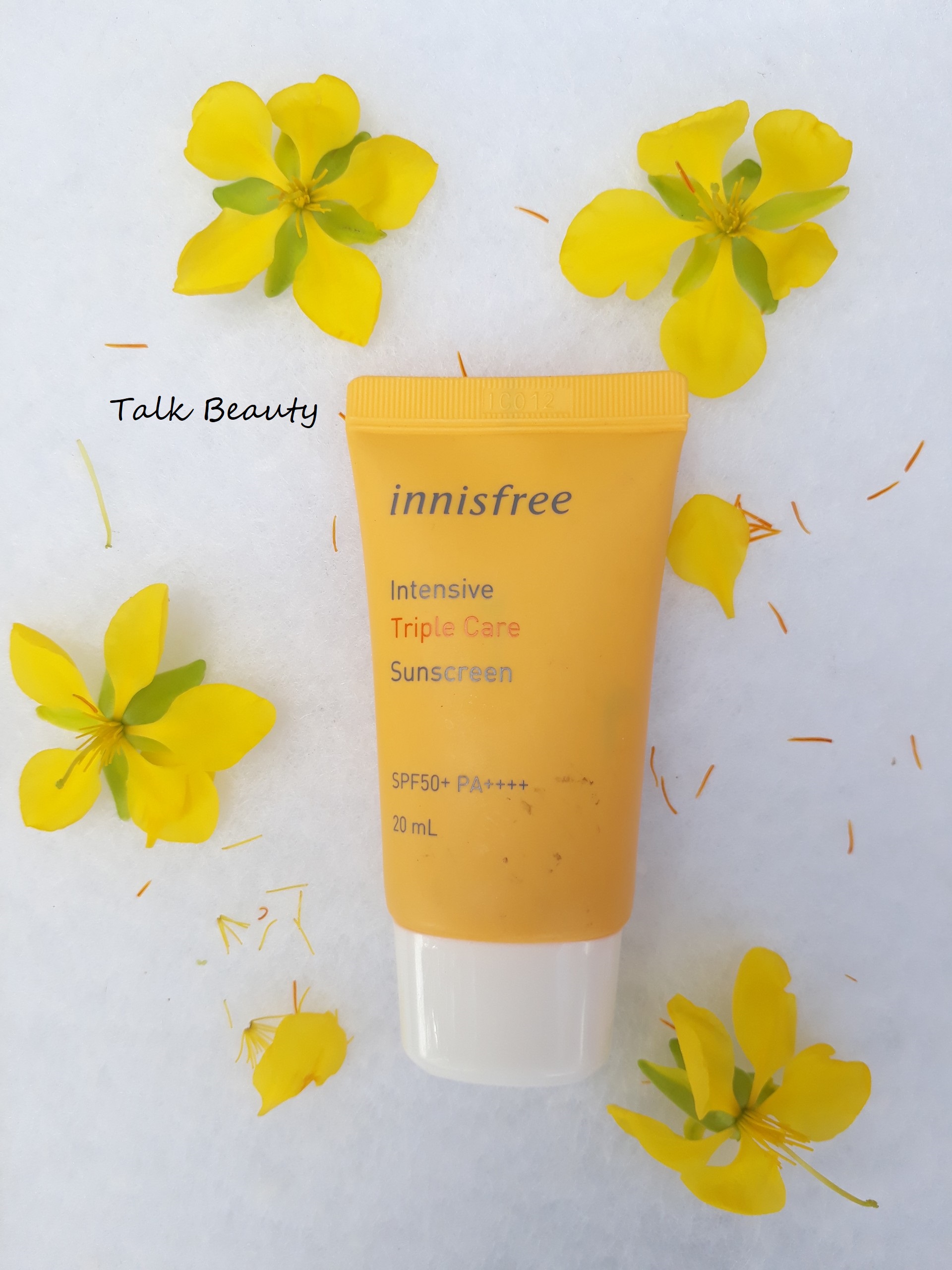 Kem Chống Nắng Innisfree Intensive Triple Care Sunscreen Spf 50 Pa++++ 50ml