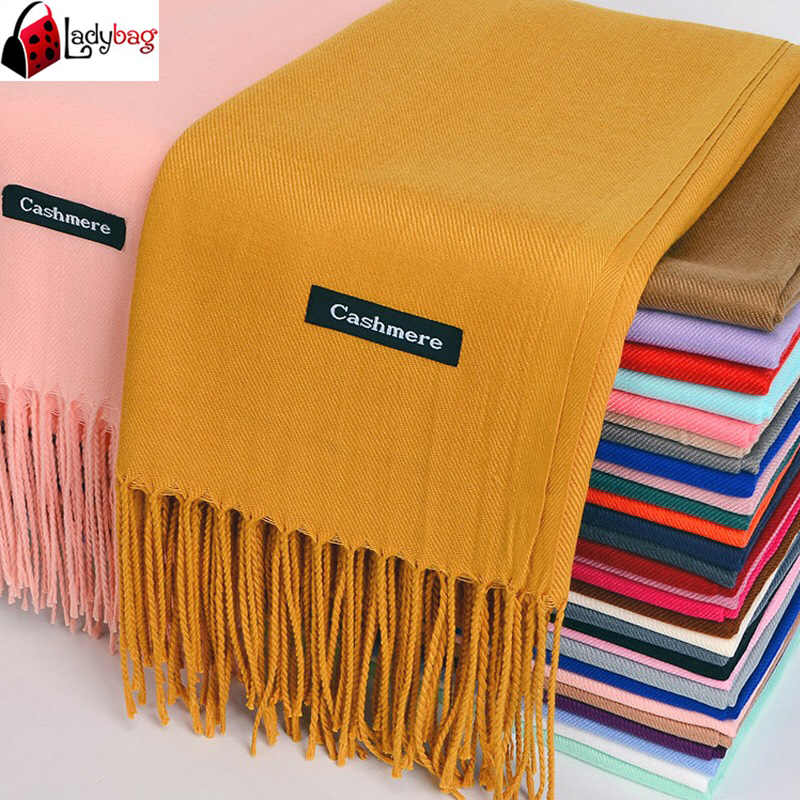 Khăn quàng cổ nữ cashmere hàn quốc chất mềm mịn - lady bag