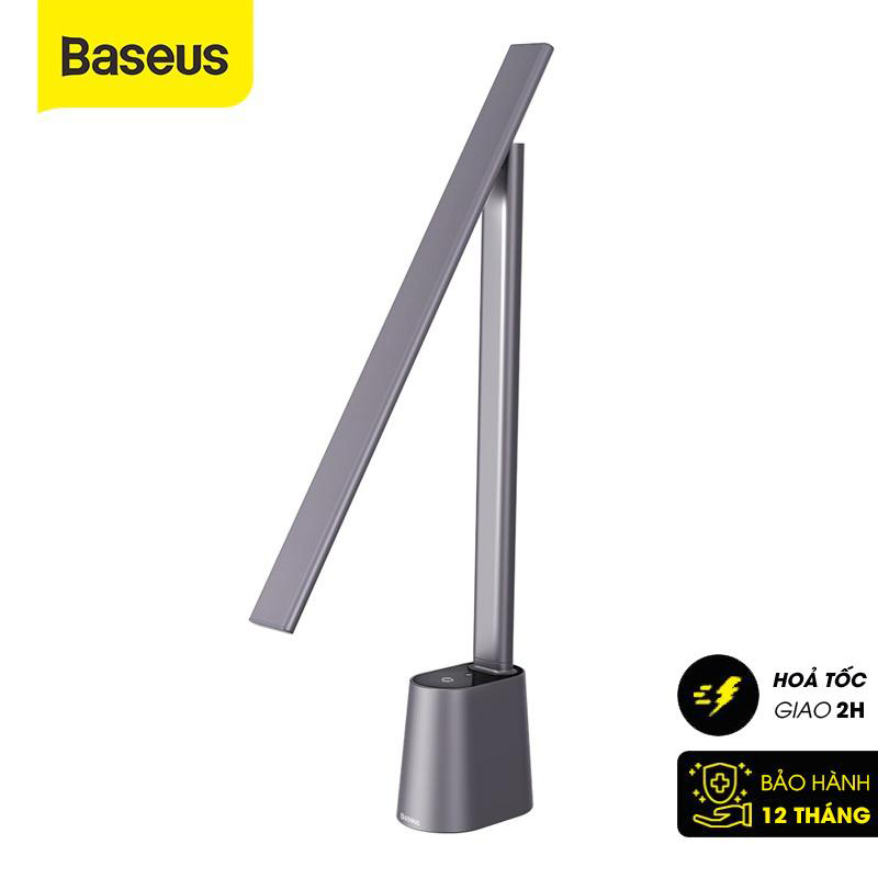 Đèn để bàn thông minh Baseus Smart Eye Series Charging Folding Reading Desk Lamp (Cảm biến ánh sáng tự động, pin sạc, 3000k - 6000k Full-Spectrum, Foldable and Rechargeable Reading Lamp)