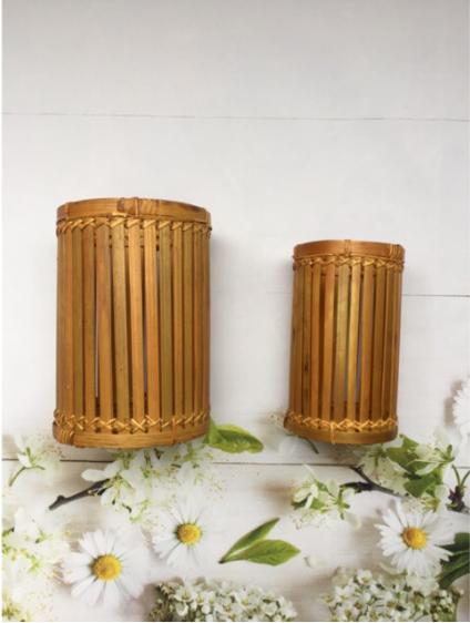Combo 20 ống đũa tre size nhỏ đk 9 cm, cao 16 cm