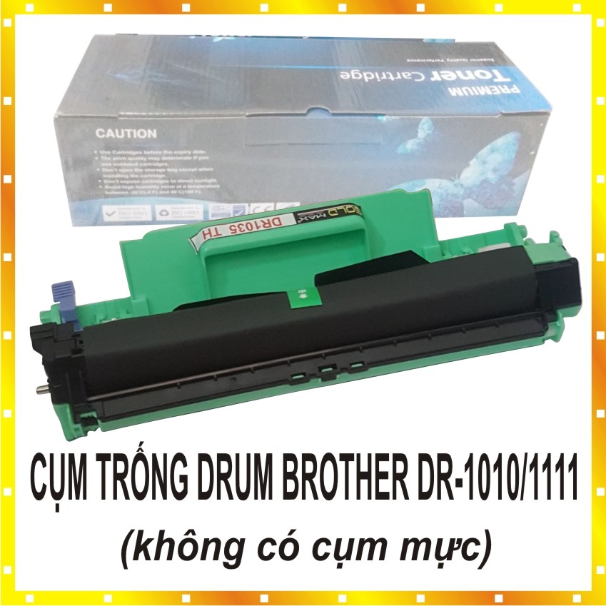 Cụm trống drum của hộp mực brother mfc 1901, 1910w, 1916nw, 1911nw, 1900, 1810, 1811, 1815, dr 1111 , dr 1010