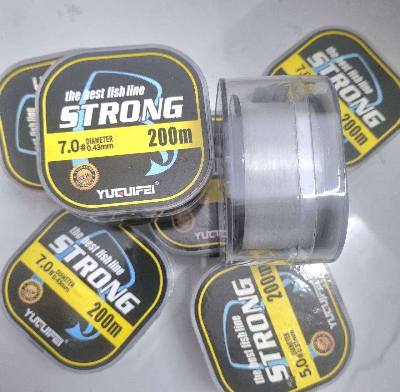 Cước câu cá cước nhật 200m tàng hình cước câu strong siêu bền