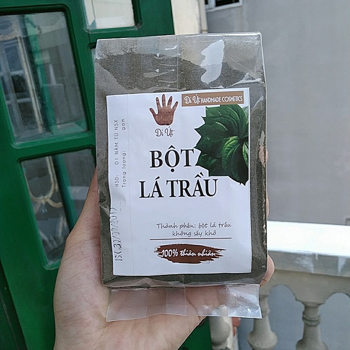 100gr Bột lá trầu không nguyên chất đánh bay mụn, nám,...