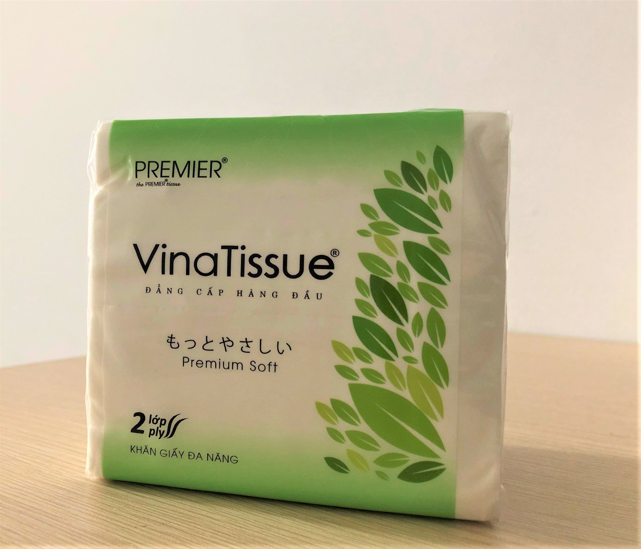 Khăn giấy rút cao ấp Vinatissue 200 tờ
