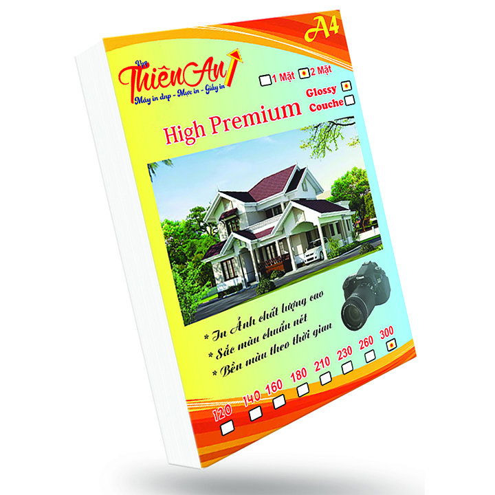 Giấy in ảnh 2 mặt a4