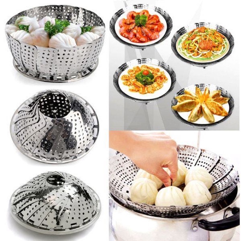Vỉ hấp, Xửng hấp cách thuỷ gấp gọn