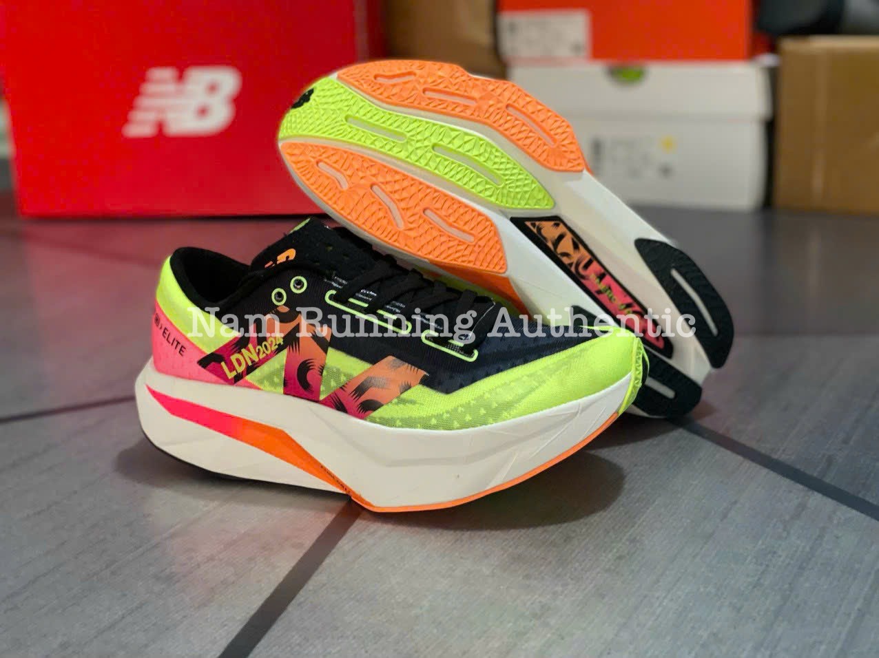 [CHÍNH HÃNG] Giày New Balance Fuelcell SC Elite V4 LonDon 2024