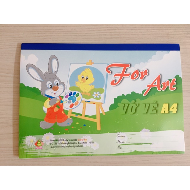 [Lấy mã giảm thêm 30%]VỞ VẼ A4 QUANG HUY
