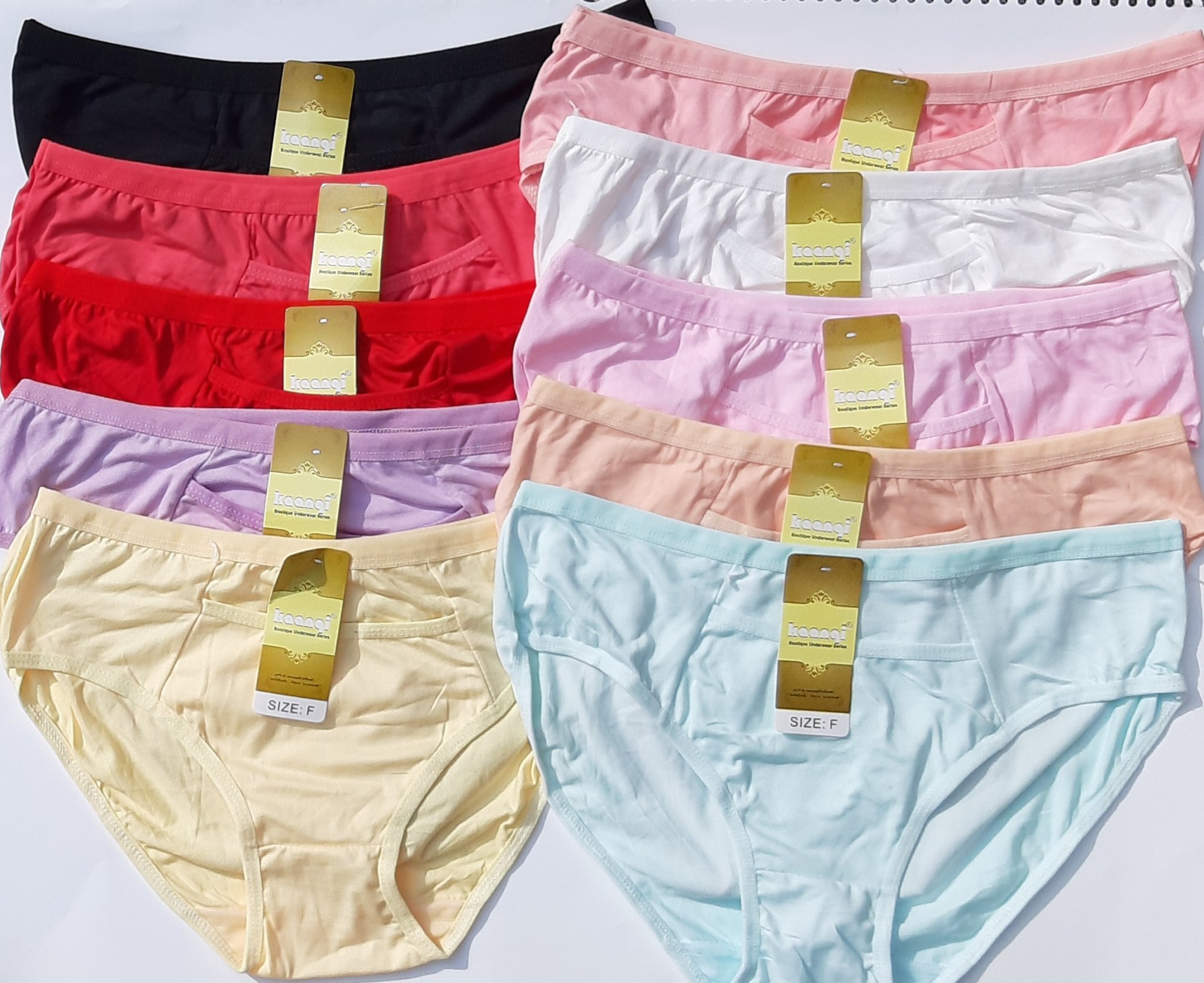 [From to 52 đến 65 kg] Combo 10 Quần lót nữ 100% Cotton thiết kế ôm sát lấy vòng 3, giúp định hình và tạo nét quyến rũ, gợi cảm cho các bạn gái – M843