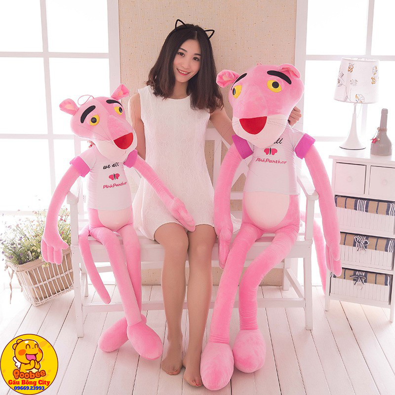 Gấu Bông Báo Hồng Pink Panther Đủ Size Cao Cấp Gấu Bông City