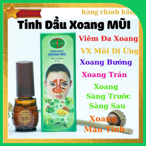 Tinh dầu xoang mũi dạ thảo liên chai 8ml