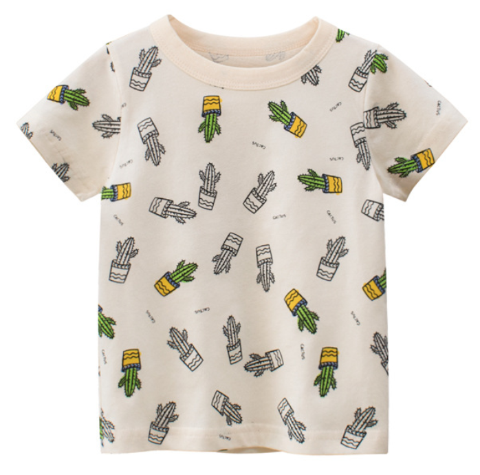 Áo bé trai 27KIDS áo thun cho bé in hình XƯƠNG RỒNG ngộ nghĩnh chất cotton hàng xuất Âu Mỹ