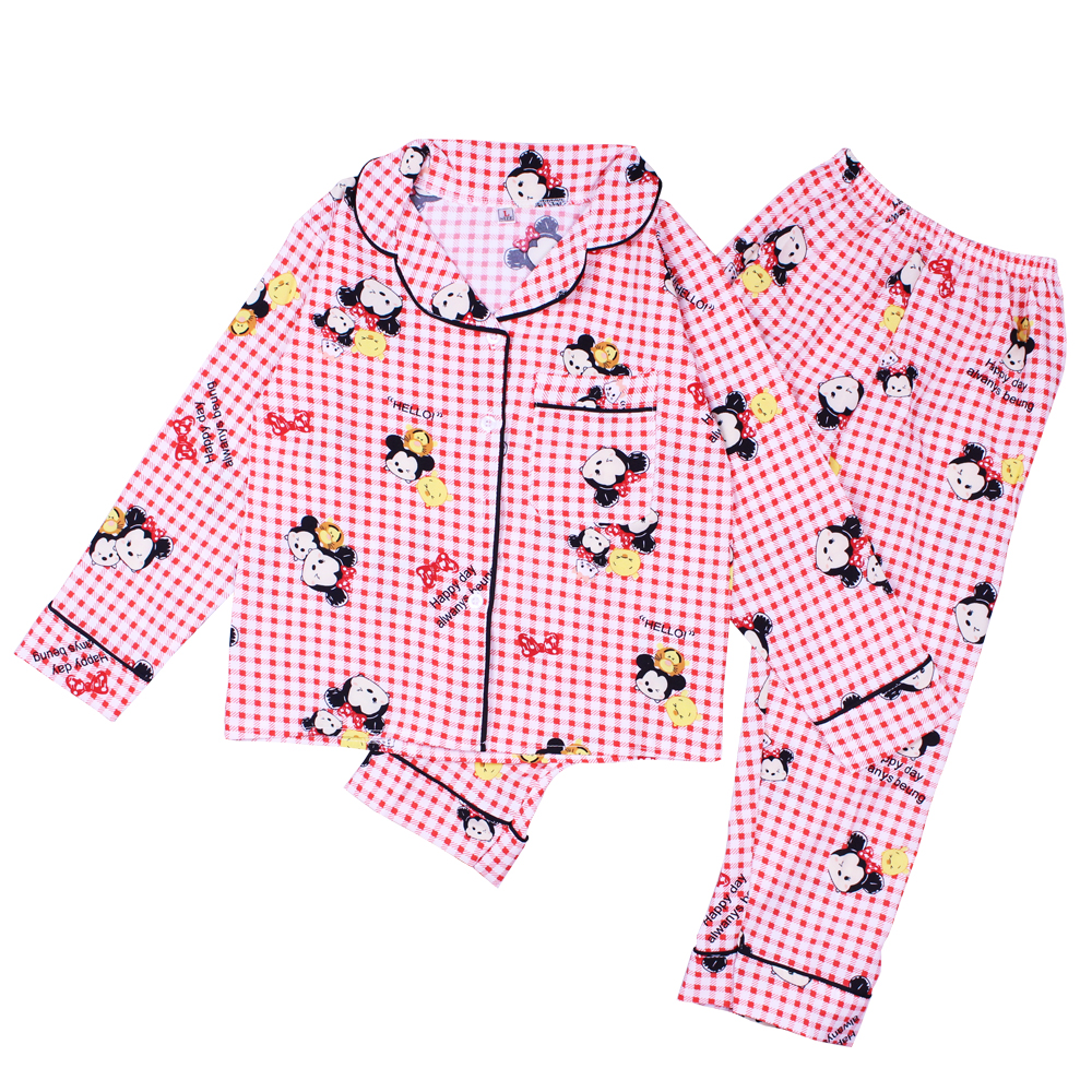 [HCM]Bộ đồ Pijama dễ thương bé gái - Chất vải mềm mại thoáng mát
