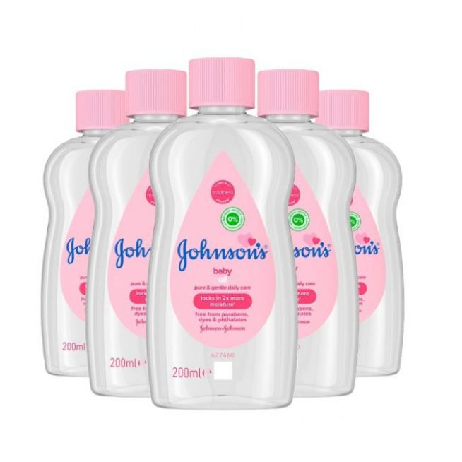 Dầu mát xa dưỡng ẩm cho bé Johnson baby oil 50ml/200ml an toàn và dịu nhẹ - Dầu massage cho bé sơ sinh - TINI KIDS PLAZA