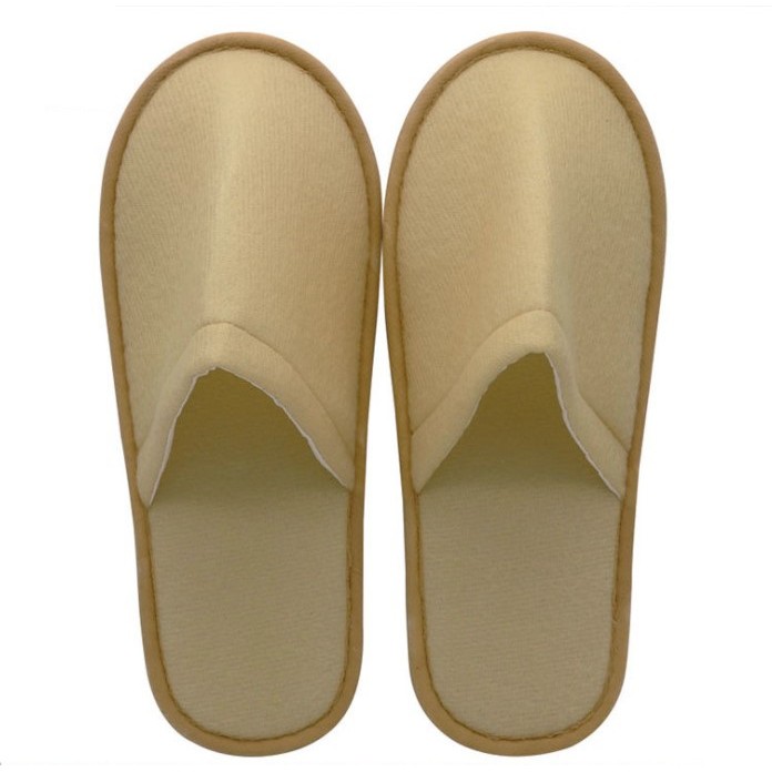 Dép Bông Nam Nữ Đi Trong Nhà Văn Phòng Đế Mỏng Siêu Nhẹ Trơn Nhiều Màu D30