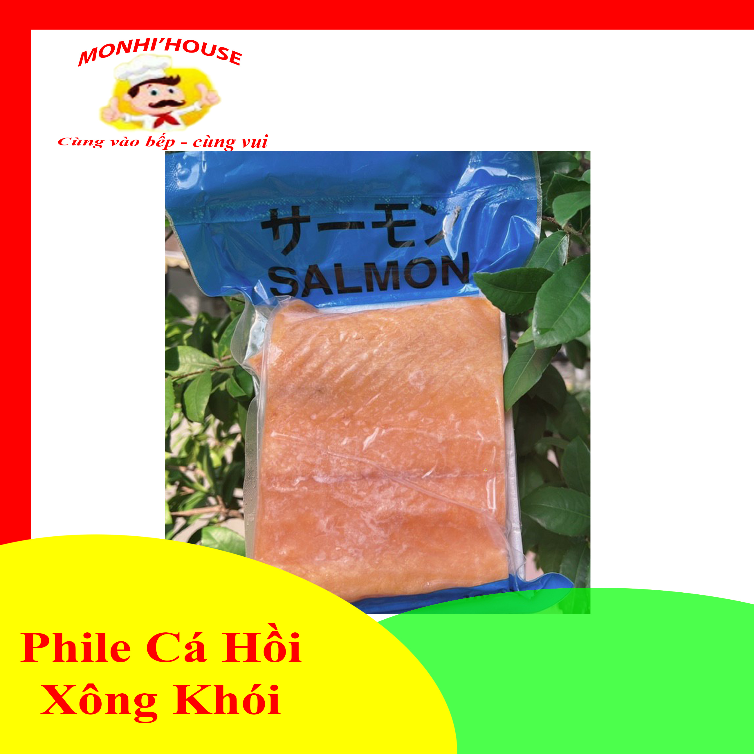 1Kg File Cá Hồi Xông Khói Tươi ngon, dinh dưỡng_giao hỏa tốc/ 500g