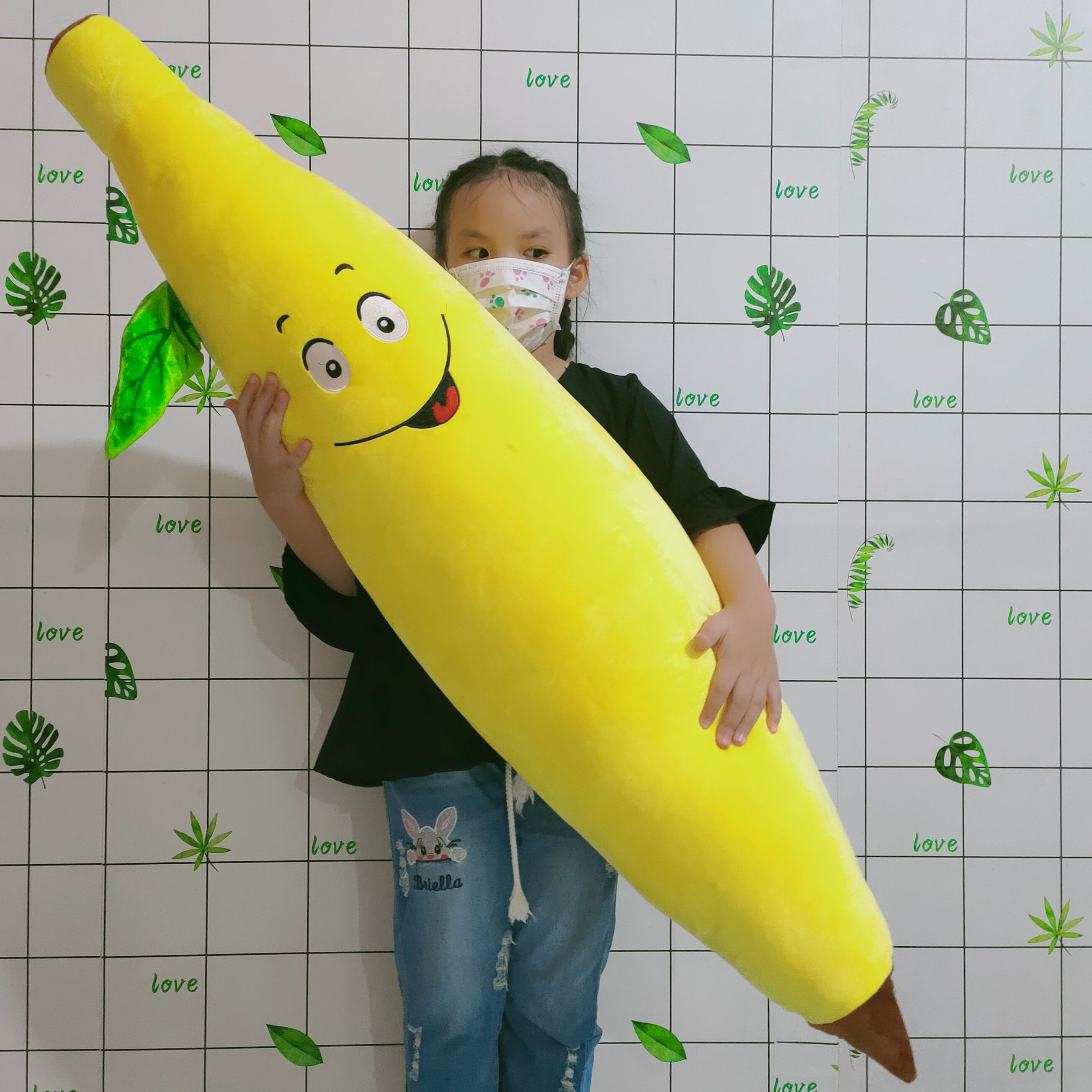 [MIỄN SHIP + TẶNG QUÀ] GỐI ÔM HÌNH TRÁI CHUỐI KHỔNG LỒ GỐI ÔM QUẢ CHUỐI DỄ THƯƠNG CHO BÉ ĐỦ SIZE