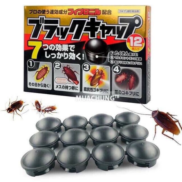 Thuốc Diệt Gián Nhật Bản, GIMO, 12 Viên An Toàn Hiệu Quả Cho Con Người Và Vật Nuôi