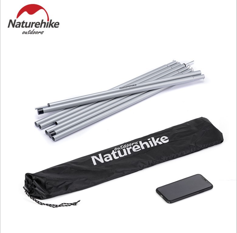 Bộ cọc chống tăng, Thanh nhôm chống tăng, lều bạt cắm trại dã ngoại, có 3 kích thước 2m/2.2m/2.4m