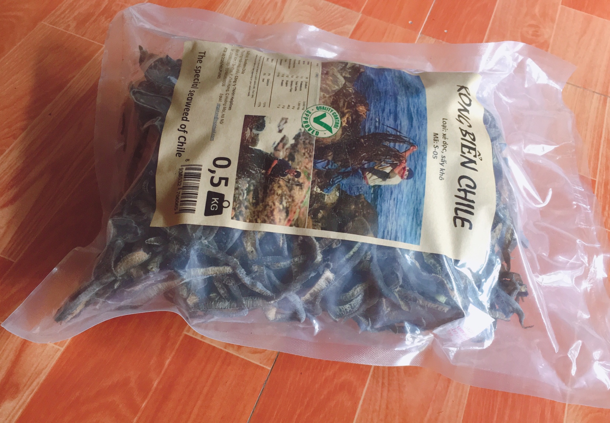Tảo xoắn Chile [gói tách nhỏ 250g, tảo xoắn, tảo Chile ]