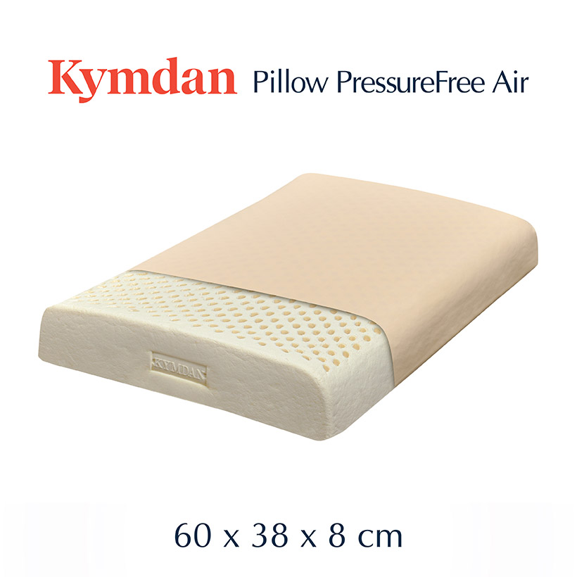 Gối cao su thiên nhiên Kymdan Pillow PressureFree Air 60 x 38 x 8 cm