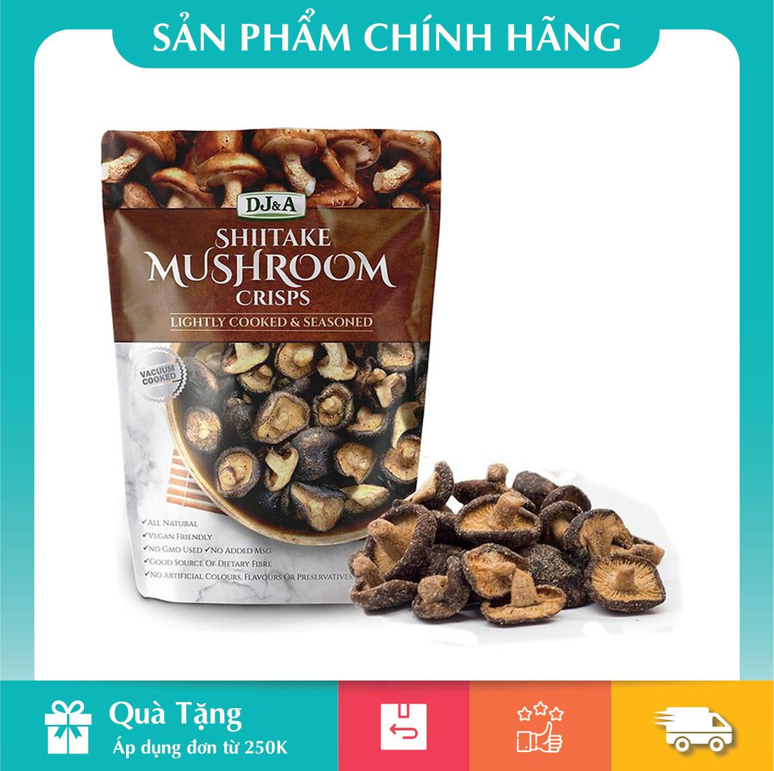 [HCM]Nấm Hương Sấy Giòn DJ&A 65gr