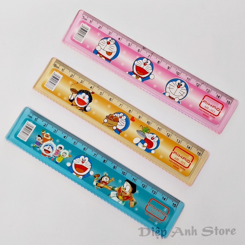 Thước kẻ 15cm Doraemon