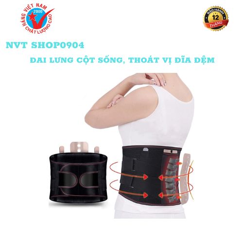 Đai lưng cột sống, thoát vị đĩa đệm