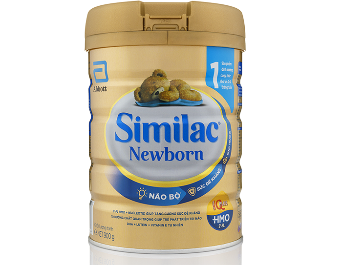 Sữa Similac Newborn IQ plus HMO số 1 900g 0-6 tháng