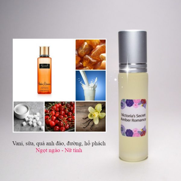 Tinh Dầu Nước Hoa Pháp Amber Romance