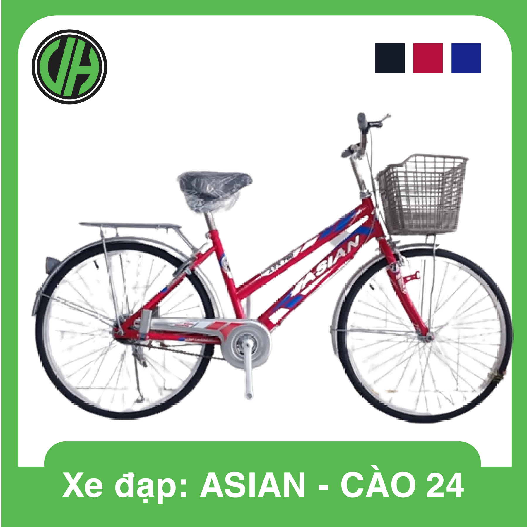 XE ĐẠP HỌC SINH, NGƯỜI LỚN ASIAN - CÀO 24